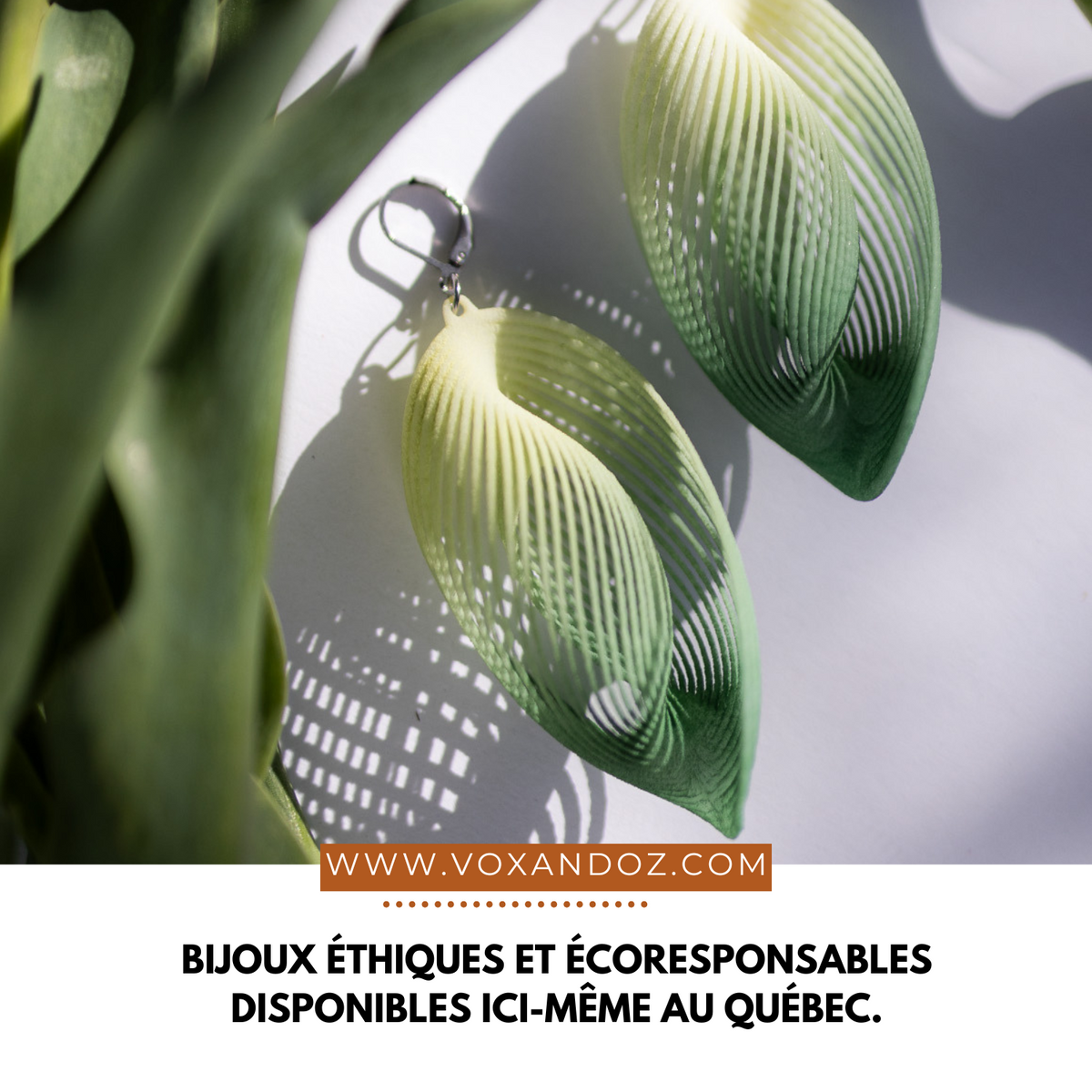 Vox & Oz des bijoux éthiques et écoresponsables.