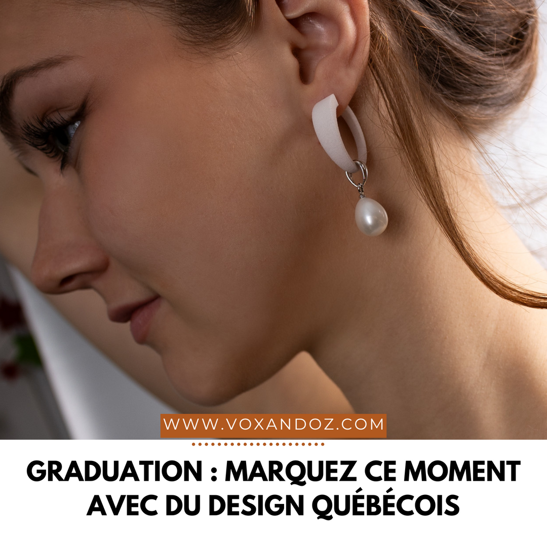 Graduation avec les bijoux Vox & Oz