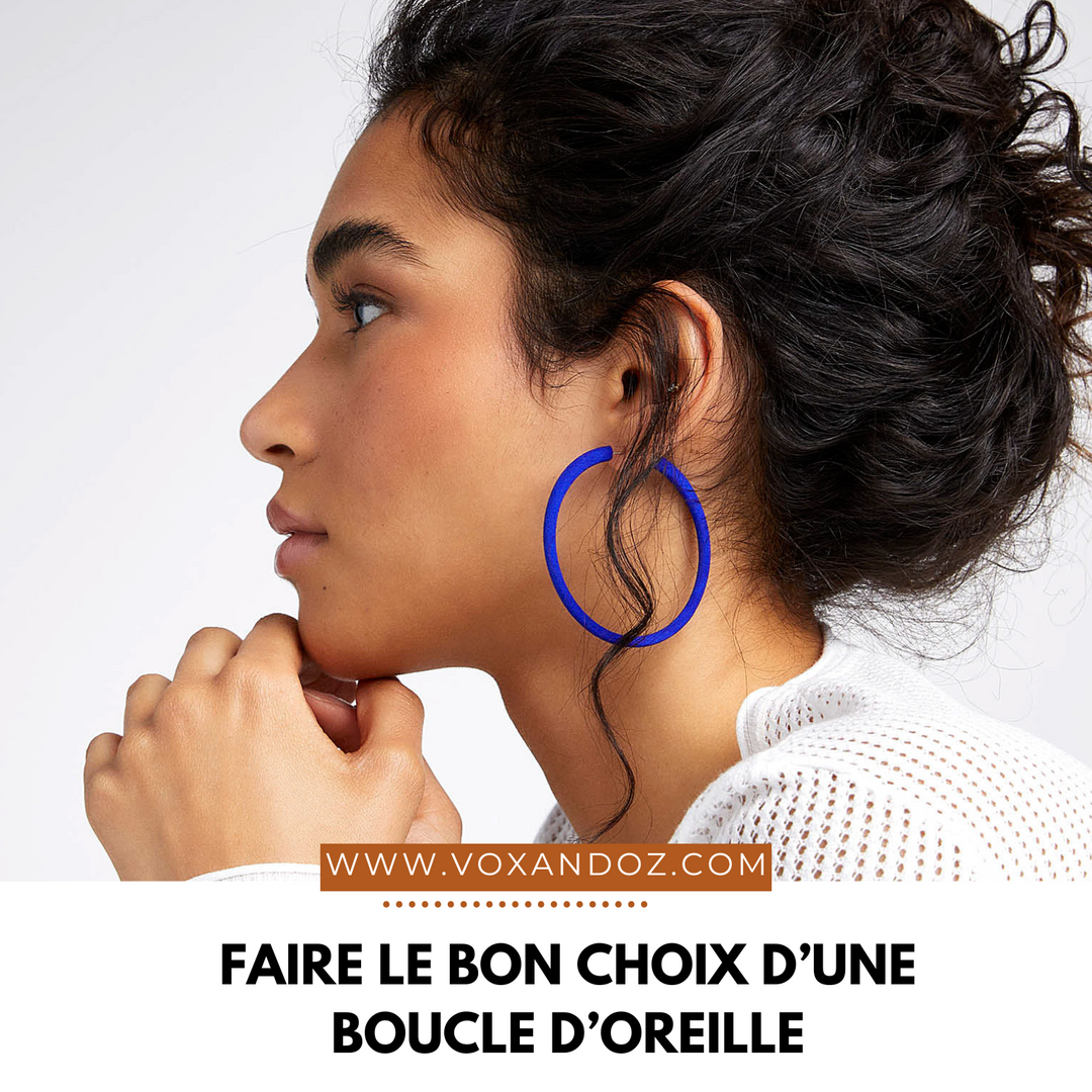 Guide pour faire le bon choix d’une boucle d’oreille