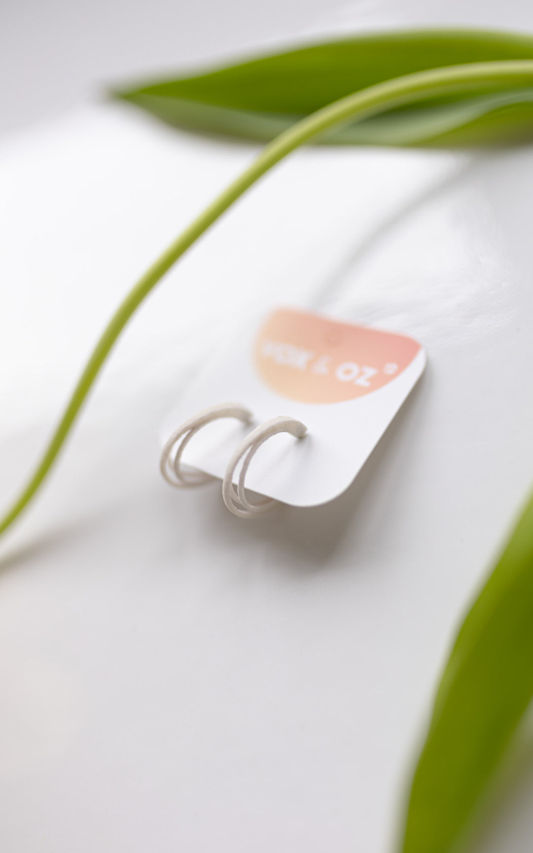 Collection bijoux Cloud Dancer – Pantone 2026