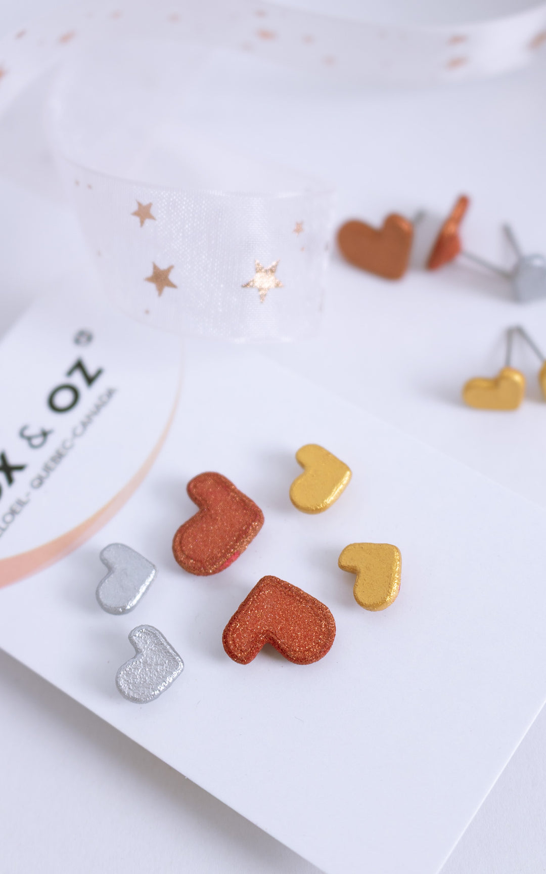 Ensemble Cadeau – Trio de Boucles d’Oreilles “Zamour”