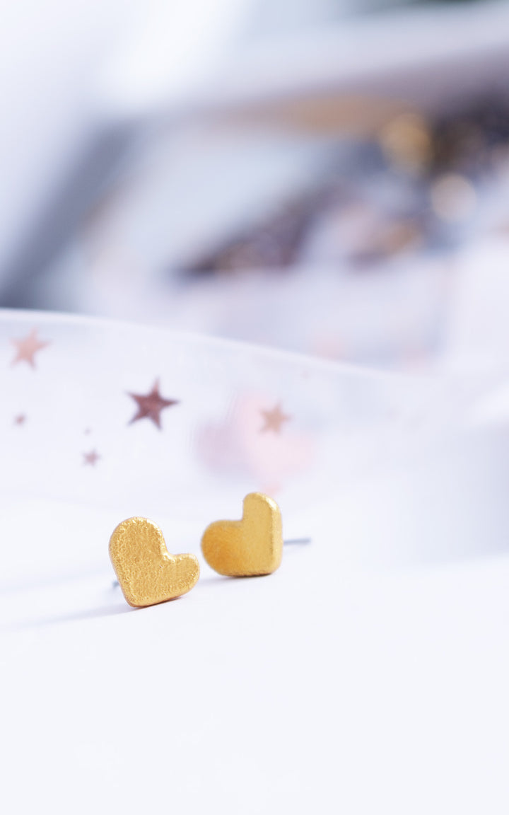 Mini-Z'amour | Boucles d'oreilles cœur ultralégères