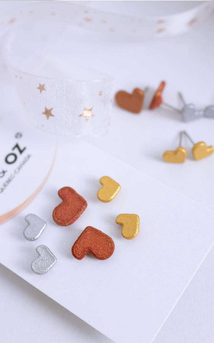 Ensemble Cadeau – Trio de Boucles d’Oreilles “Zamour”