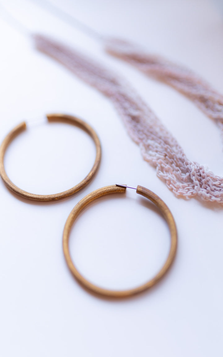 Atlas 6 – Grands anneaux d’oreilles 3D ultralégers en nylon recyclé