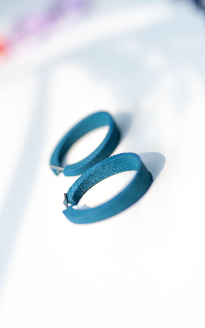 KIWI Boucles d'oreilles ovales