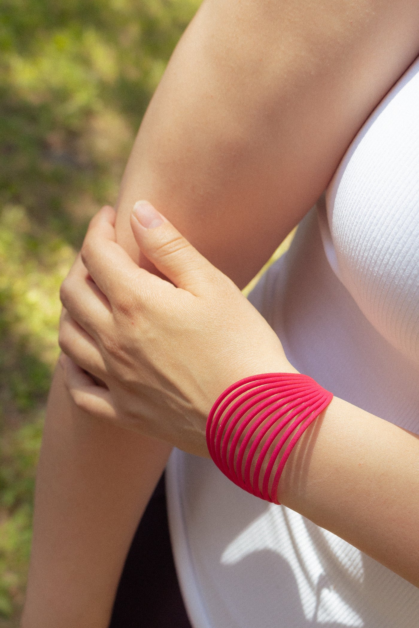 Bracelet manchette nylon recyclé I LAGERTHA