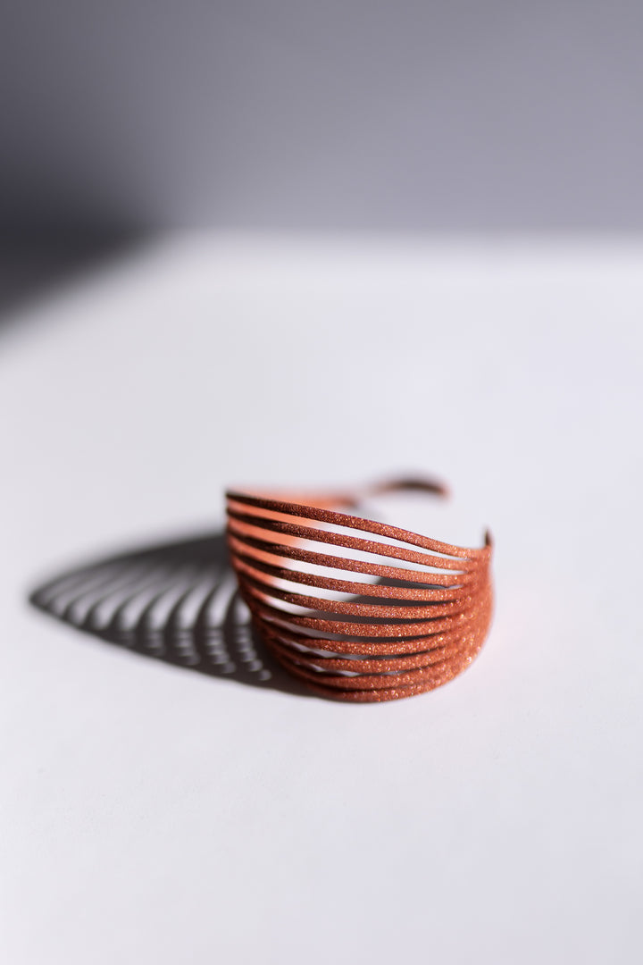 Bracelet manchette nylon recyclé I LAGERTHA