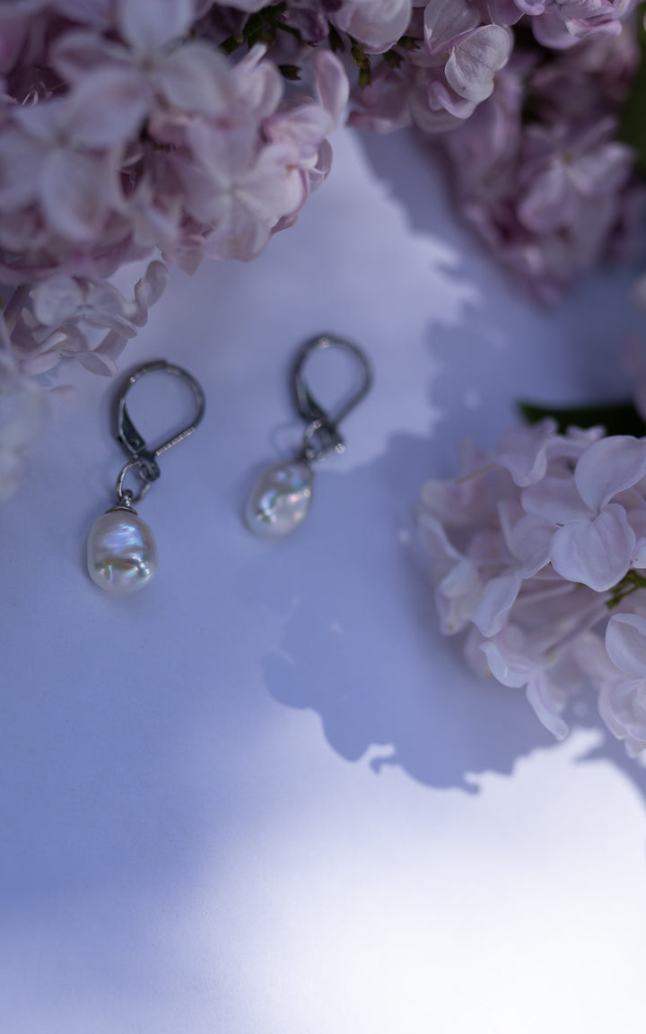 Perles 5 mm sur crochet levier