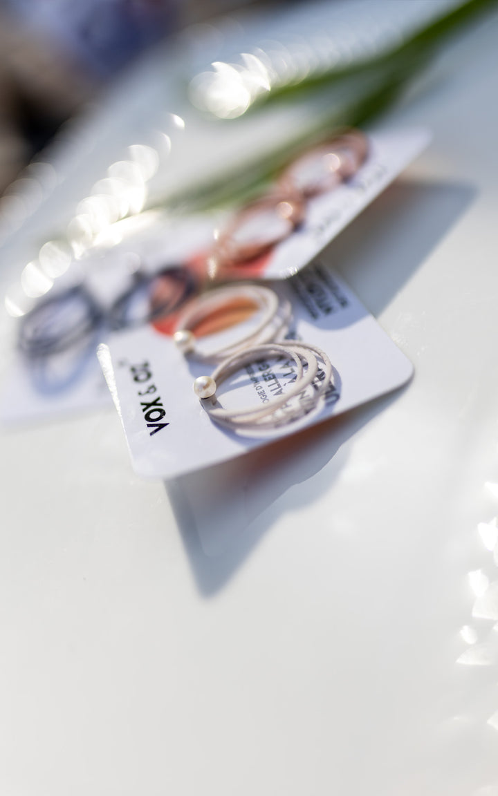 Collection bijoux Cloud Dancer – Pantone 2026