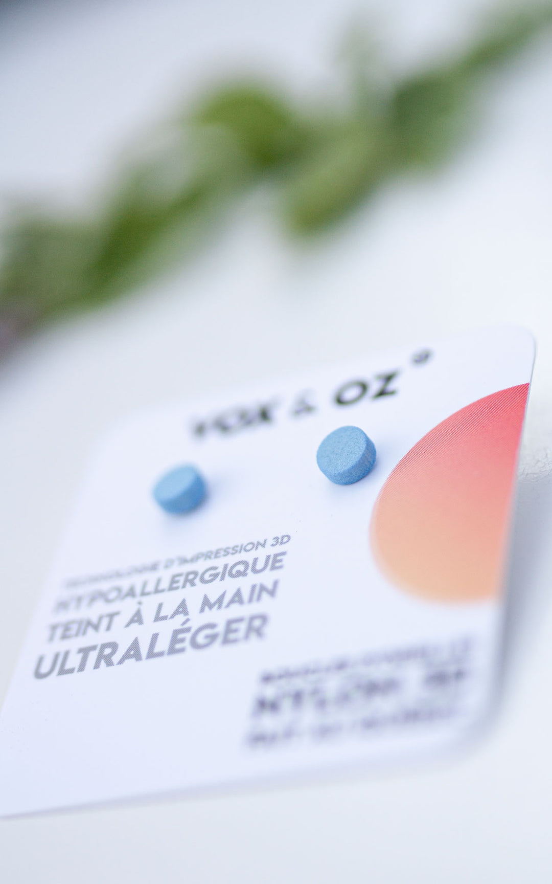 Boucles d'oreilles à un seul coté