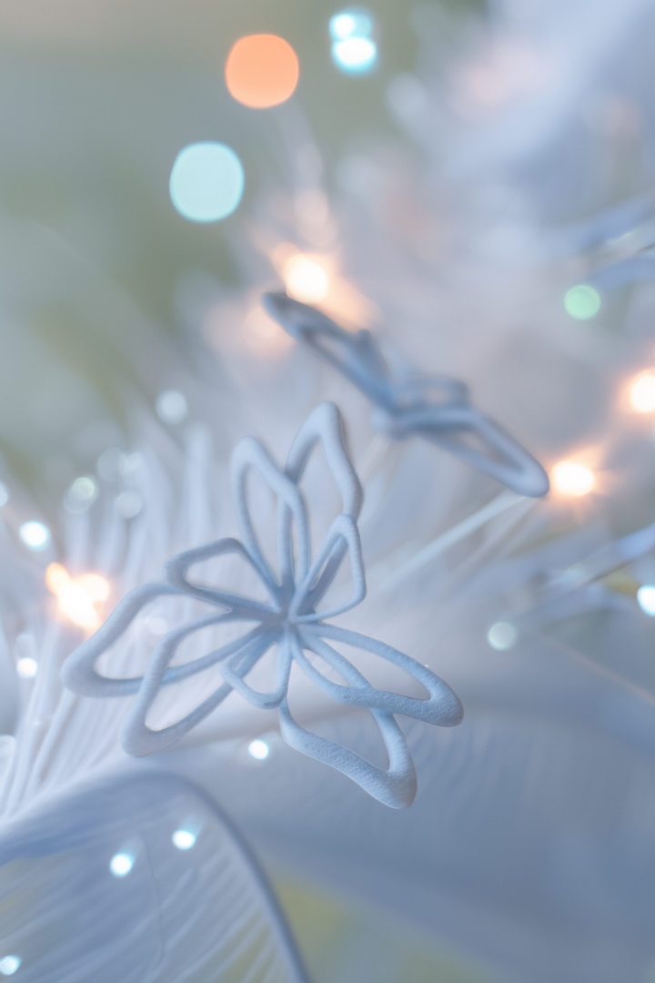 FAIRY – Boucles d’oreilles féériques grand format en nylon recyclé