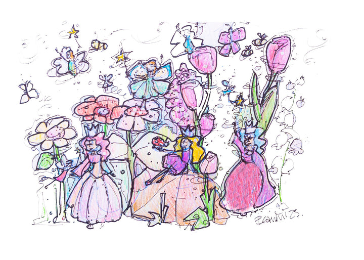 Tasse illustrée — La Princesse des Tulipes