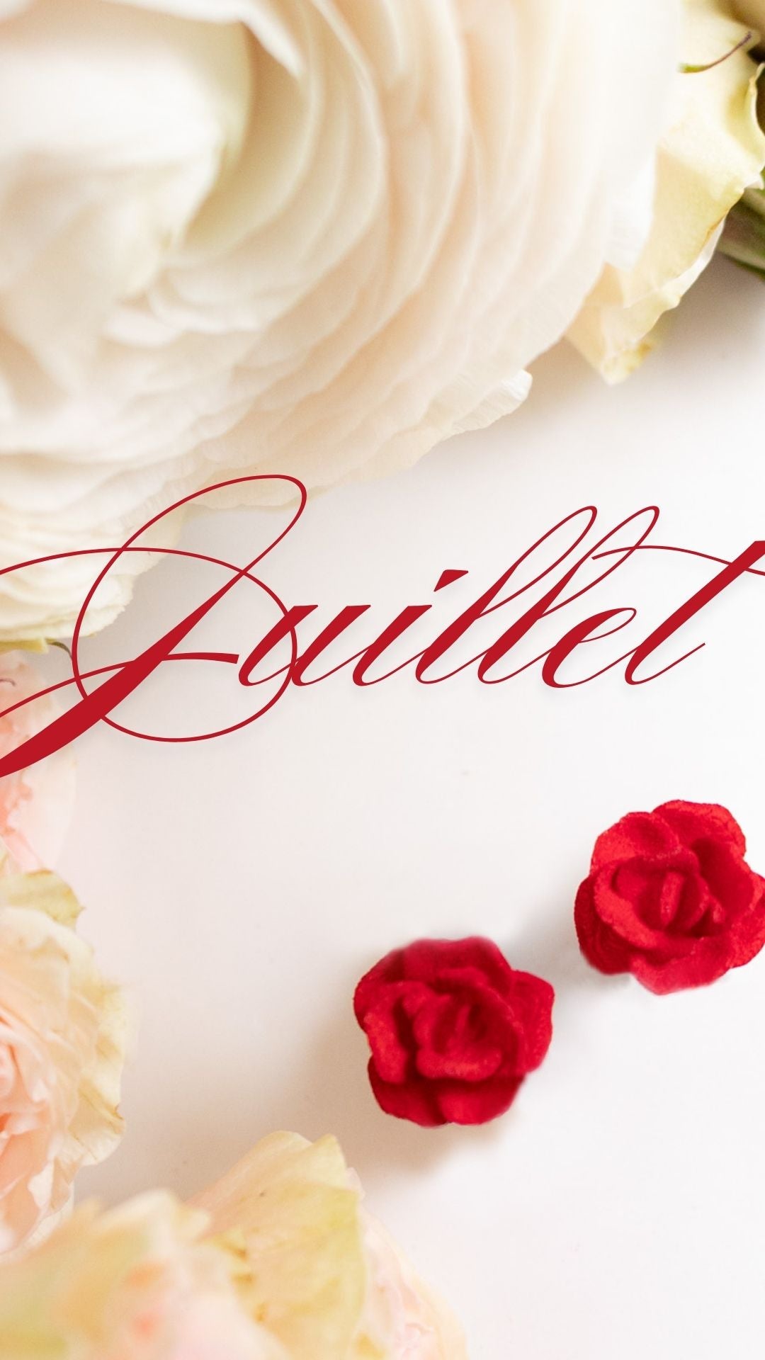 ROSE 3D – Boucles d’oreilles d’anniversaire