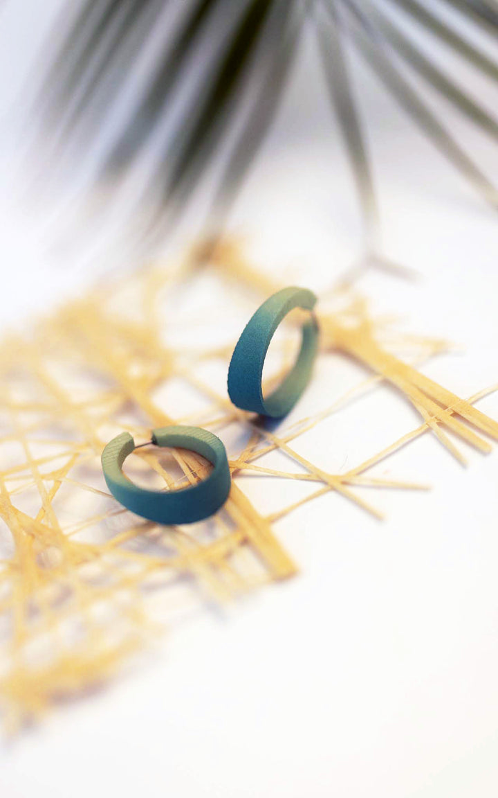 KIWI Boucles d'oreilles ovales