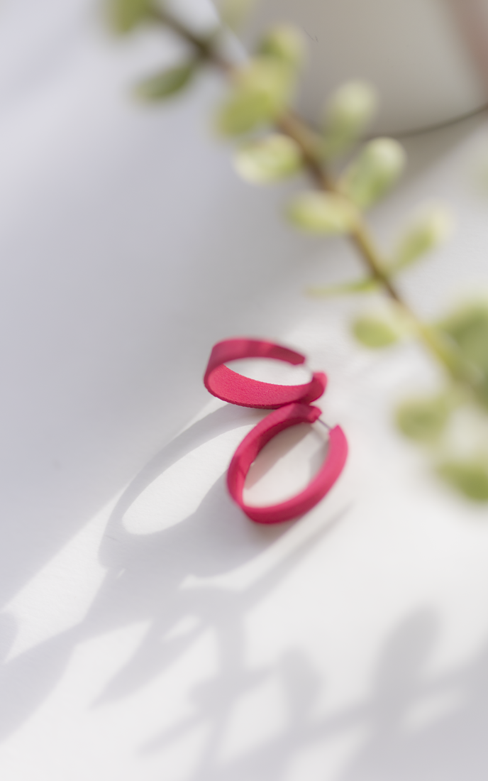 KIWI Boucles d'oreilles ovales