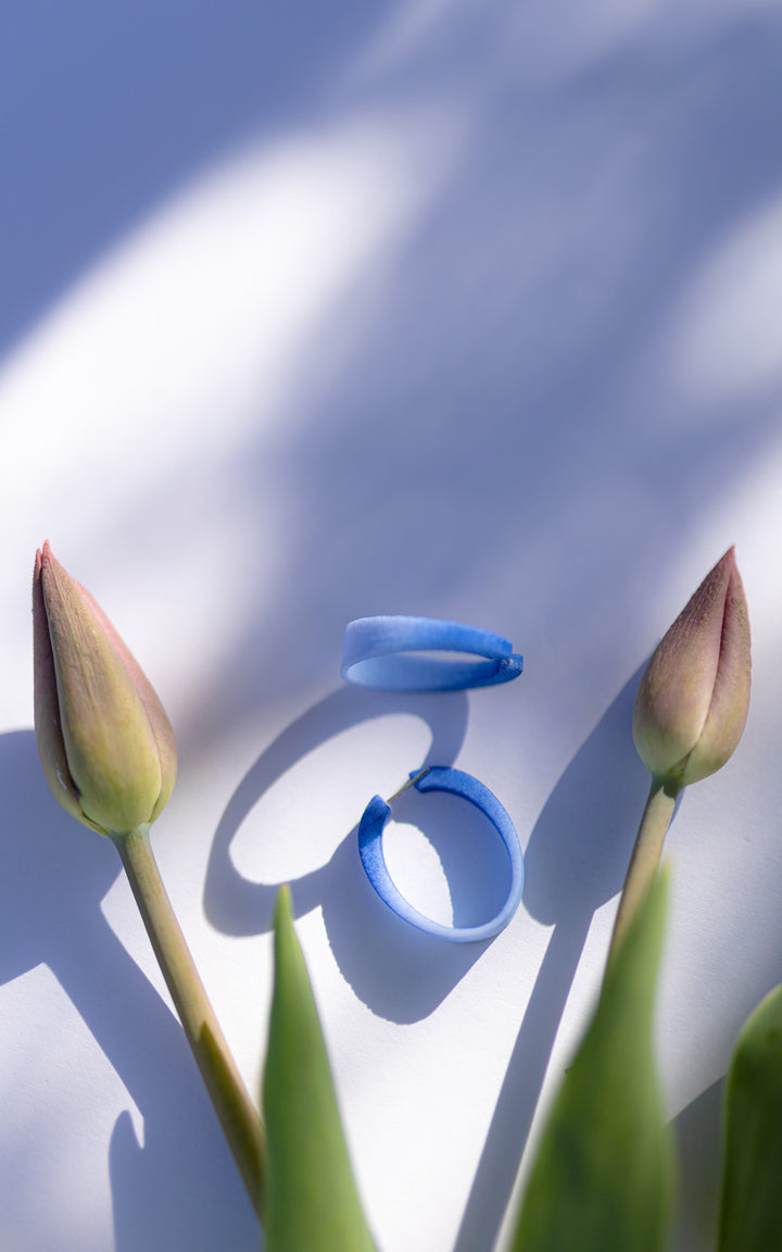 KIWI Boucles d'oreilles ovales