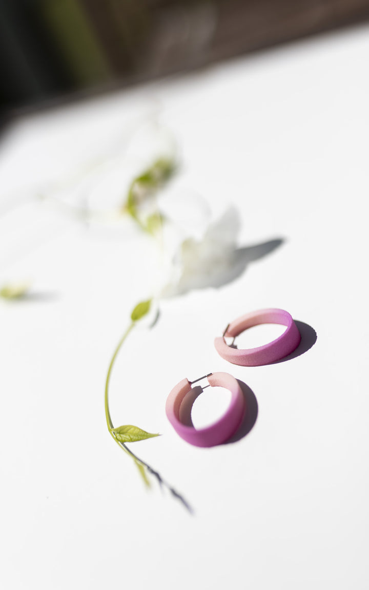 KIWI Boucles d'oreilles ovales