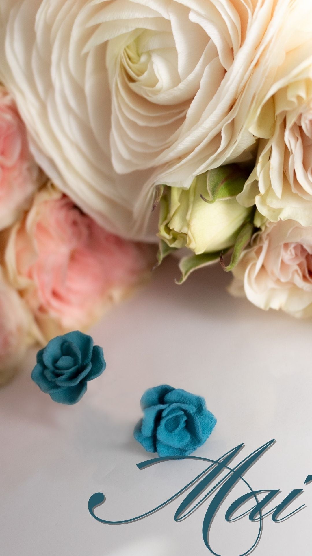 ROSE 3D – Boucles d’oreilles d’anniversaire