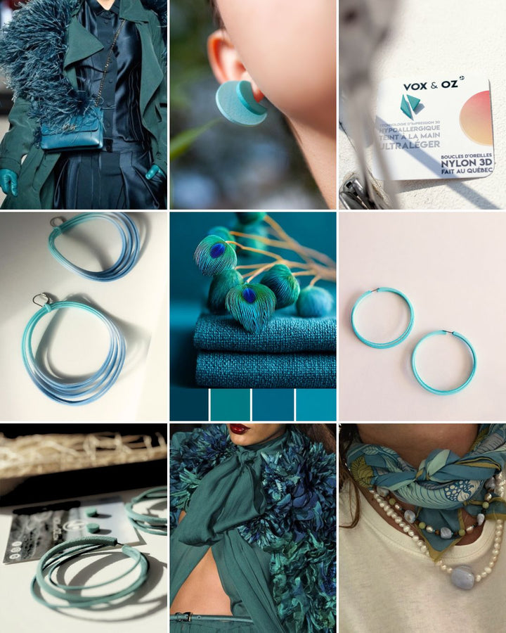 Collection bijoux couleur Tilleul