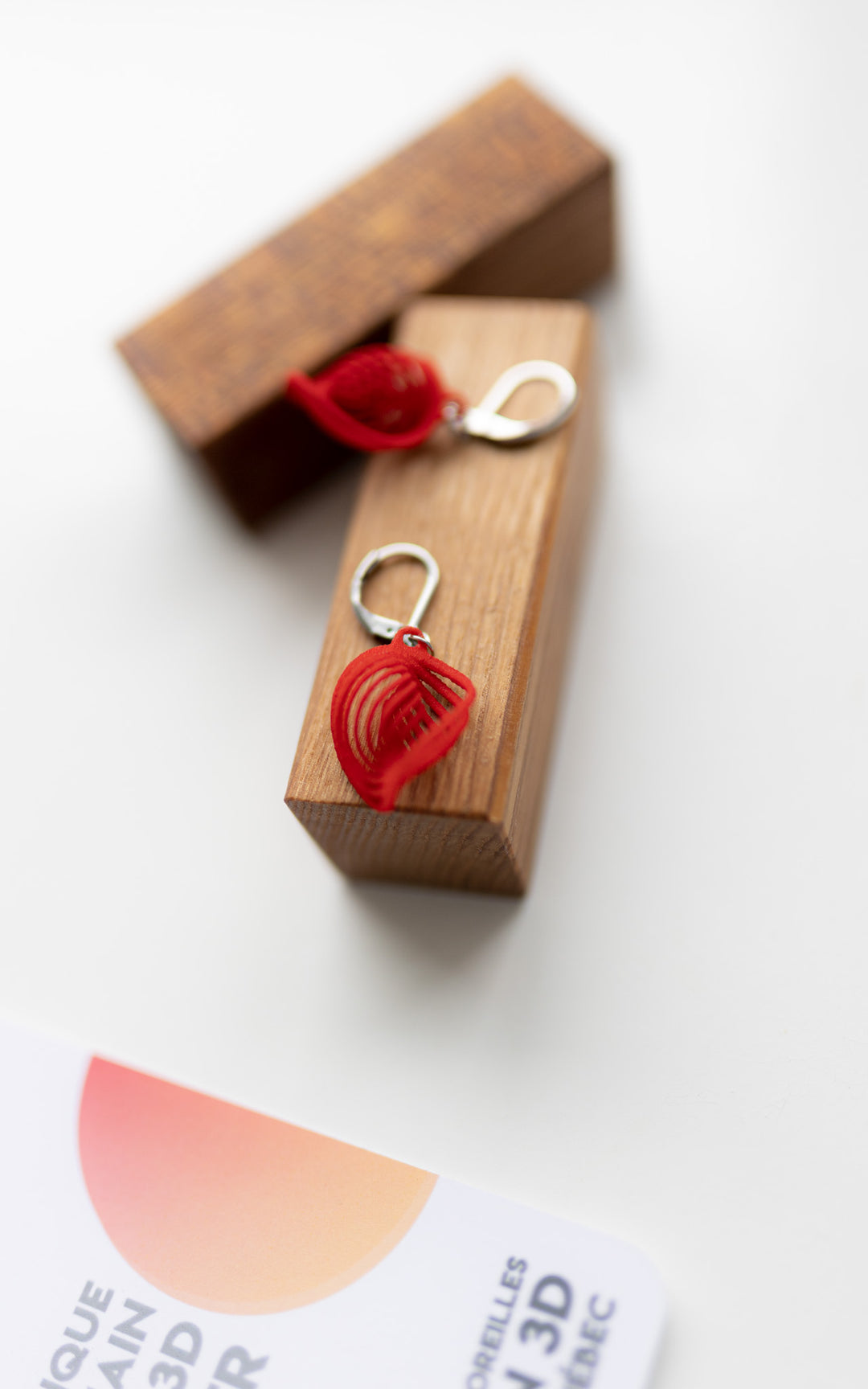 NEBULA – Boucles d’oreilles spiralées 3D ultralégères