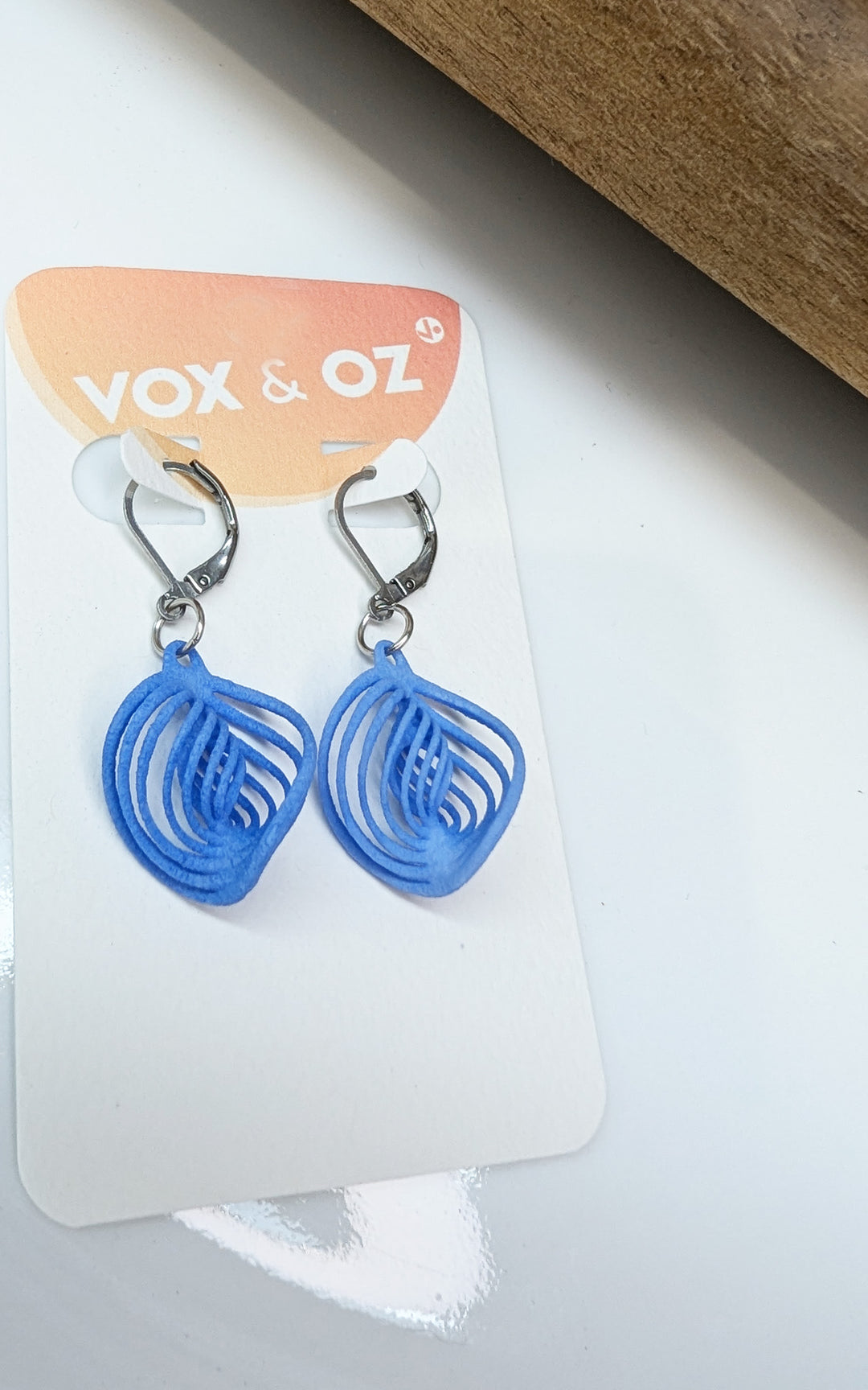 NEBULA – Boucles d’oreilles spiralées 3D ultralégères