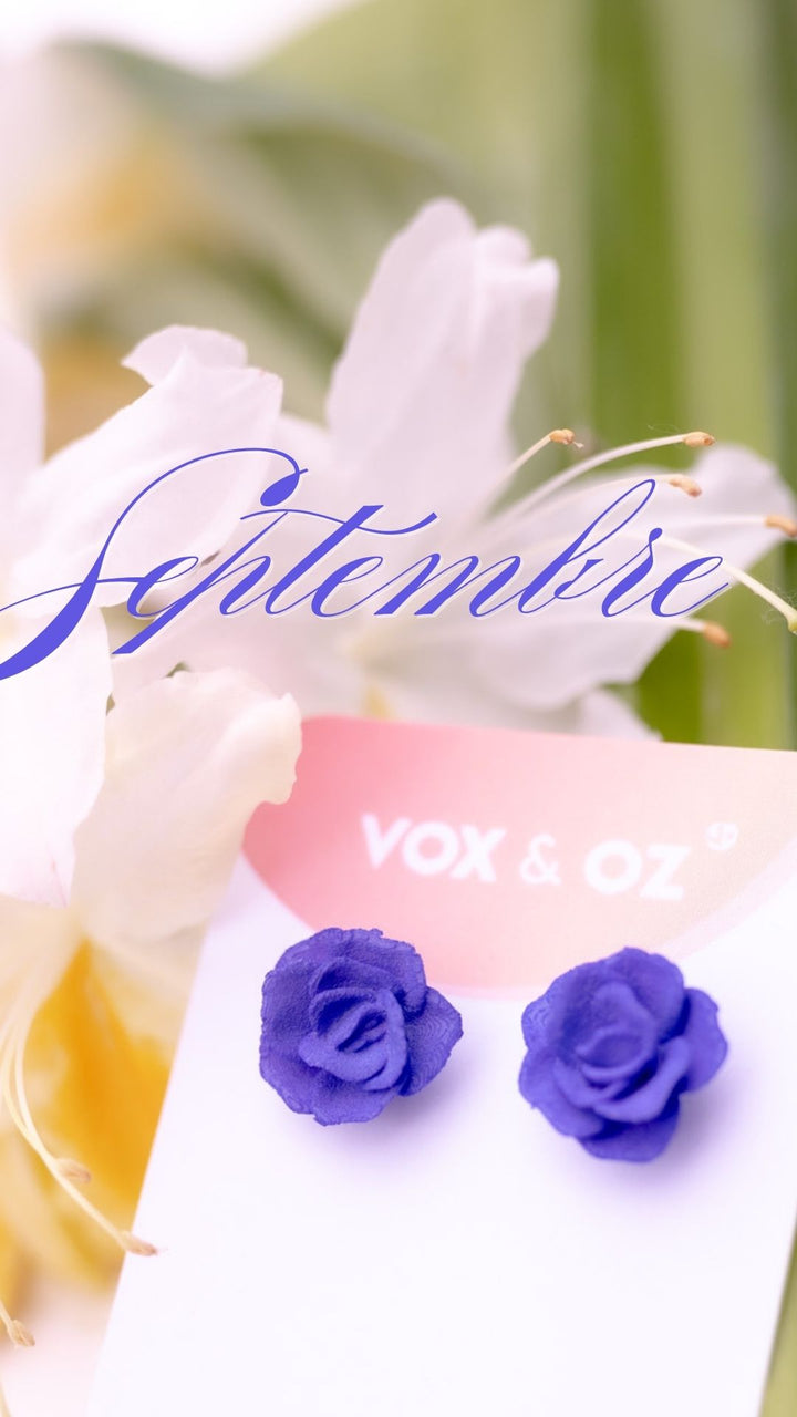 ROSE 3D – Boucles d’oreilles d’anniversaire