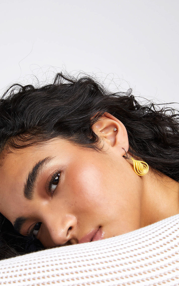 NEBULA – Boucles d’oreilles spiralées 3D ultralégères