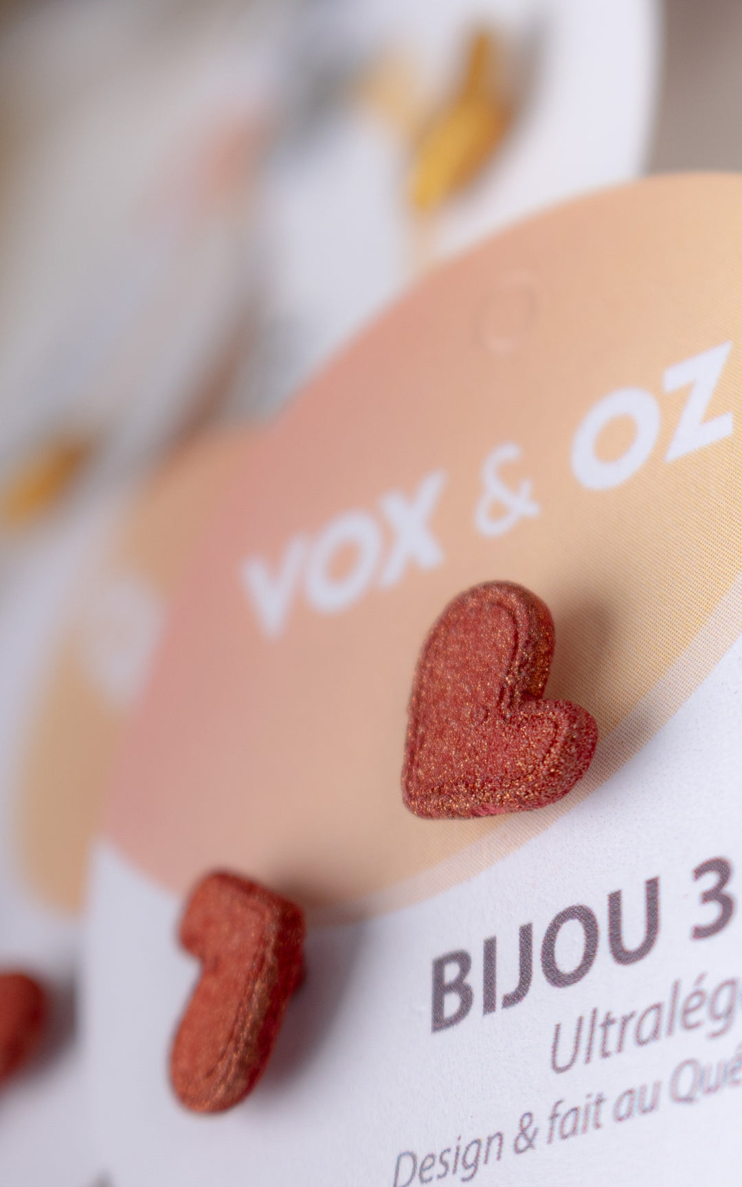 Z'amour Boucles d'oreilles Coeurs