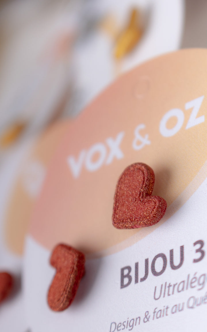 Z'amour Boucles d'oreilles Coeurs