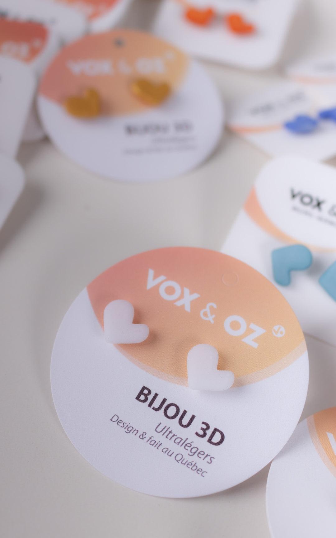 Z'amour Boucles d'oreilles Coeurs