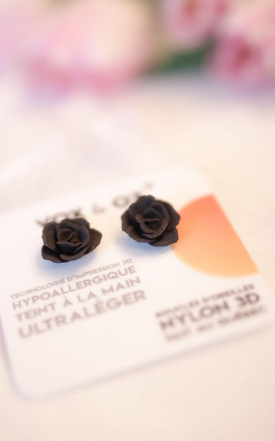 Boucles d'oreilles roses I TANGO