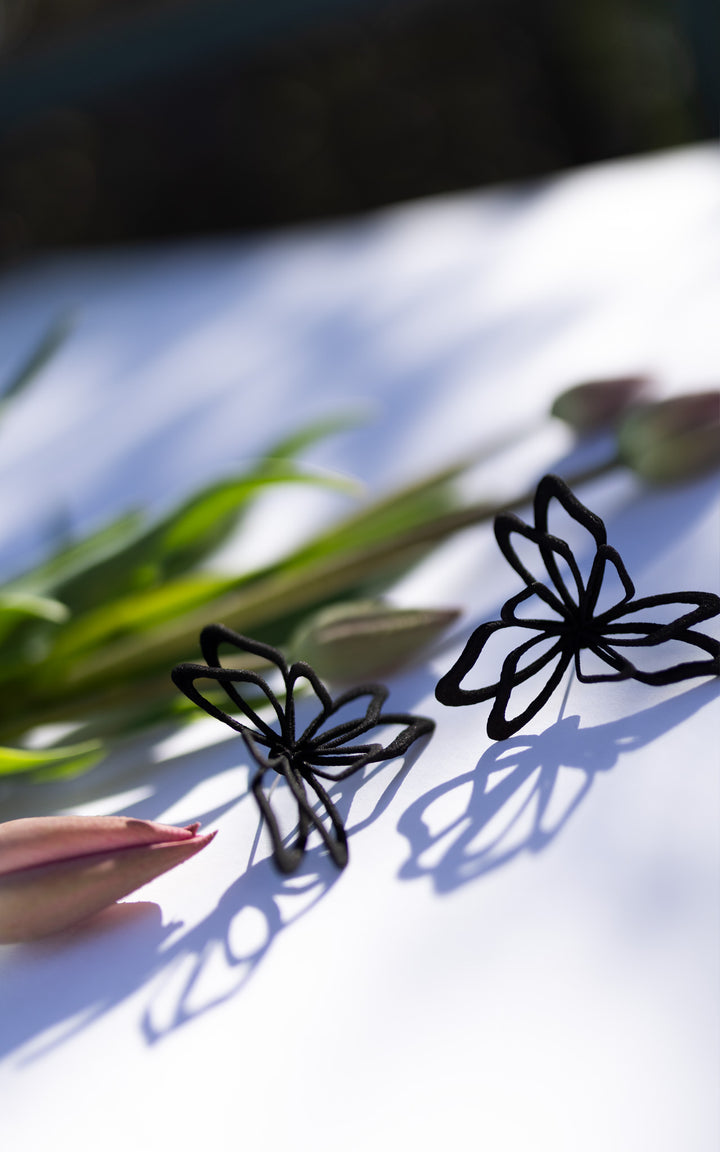 FAIRY – Boucles d’oreilles féériques grand format en nylon recyclé