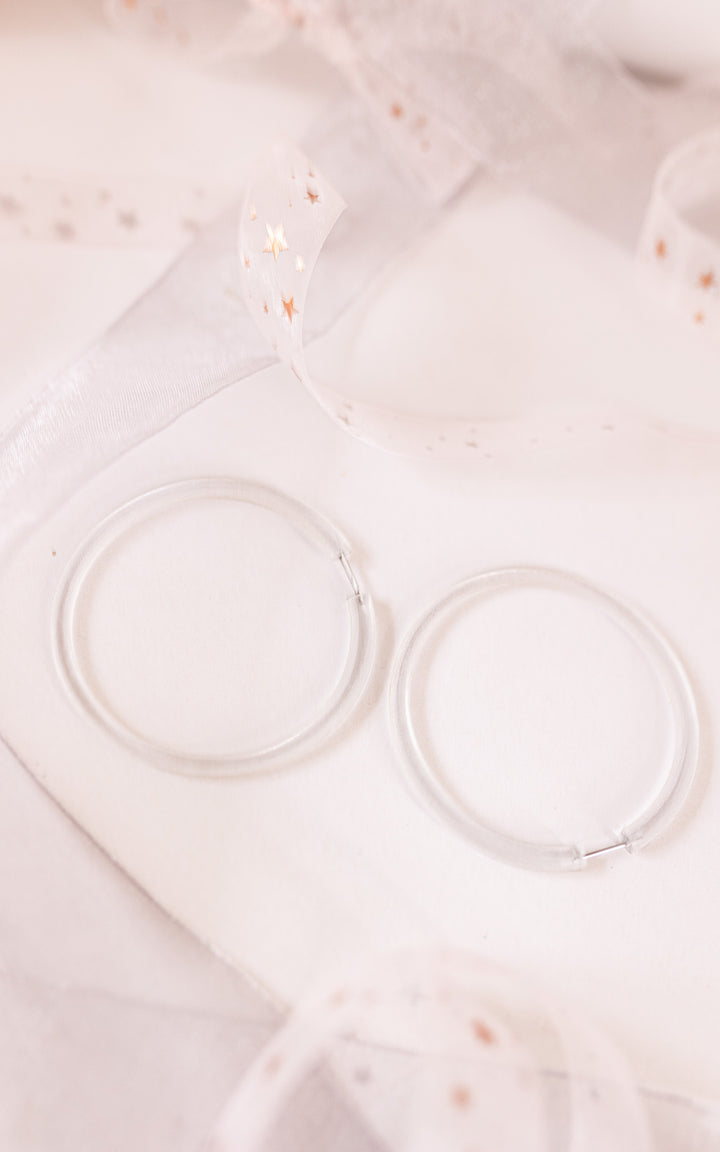 Atlas 6 – Grands anneaux d’oreilles 3D ultralégers en nylon recyclé