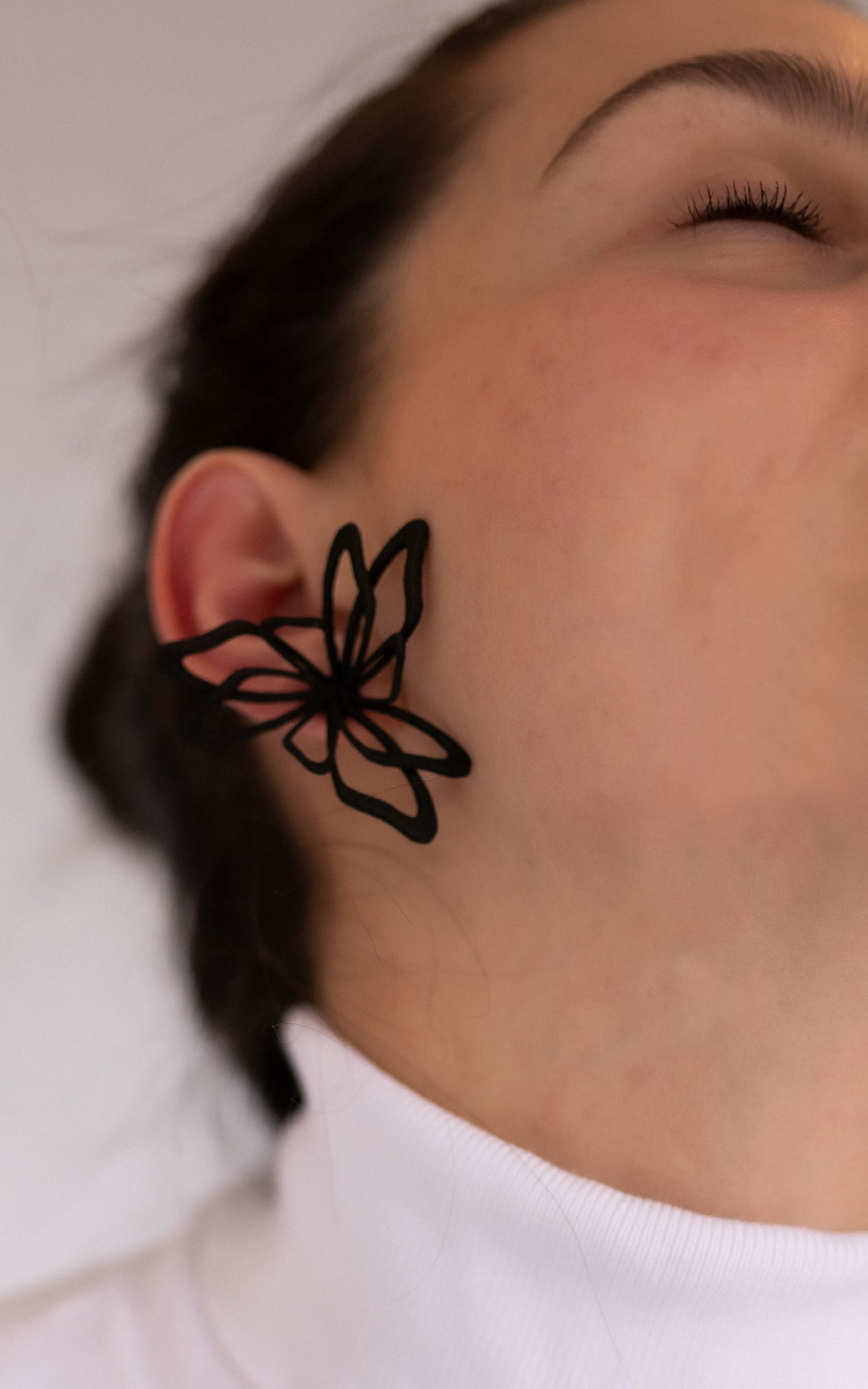 FAIRY – Boucles d’oreilles féériques grand format en nylon recyclé