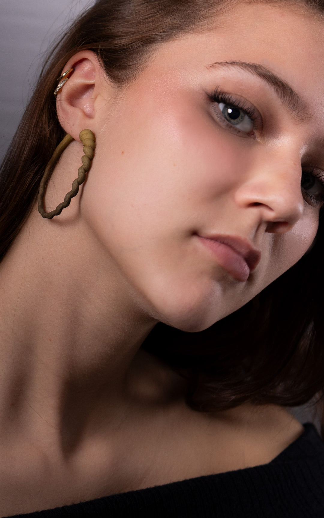 SCOQUILLAGE – Grands anneaux croissants 3D | Colorés & ultralégers (5 cm)