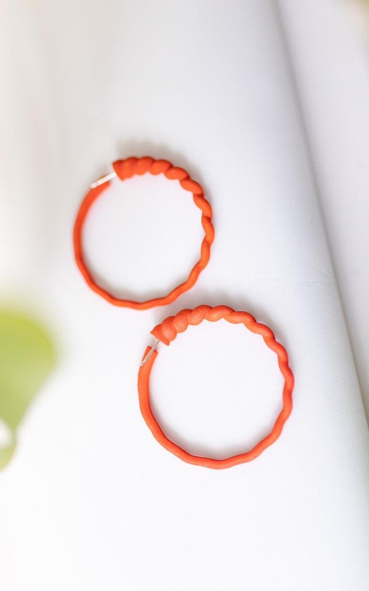 SCOQUILLAGE – Grands anneaux croissants 3D | Colorés & ultralégers (5 cm)