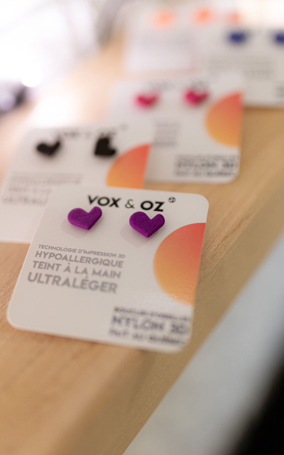 Z'amour Boucles d'oreilles Coeurs