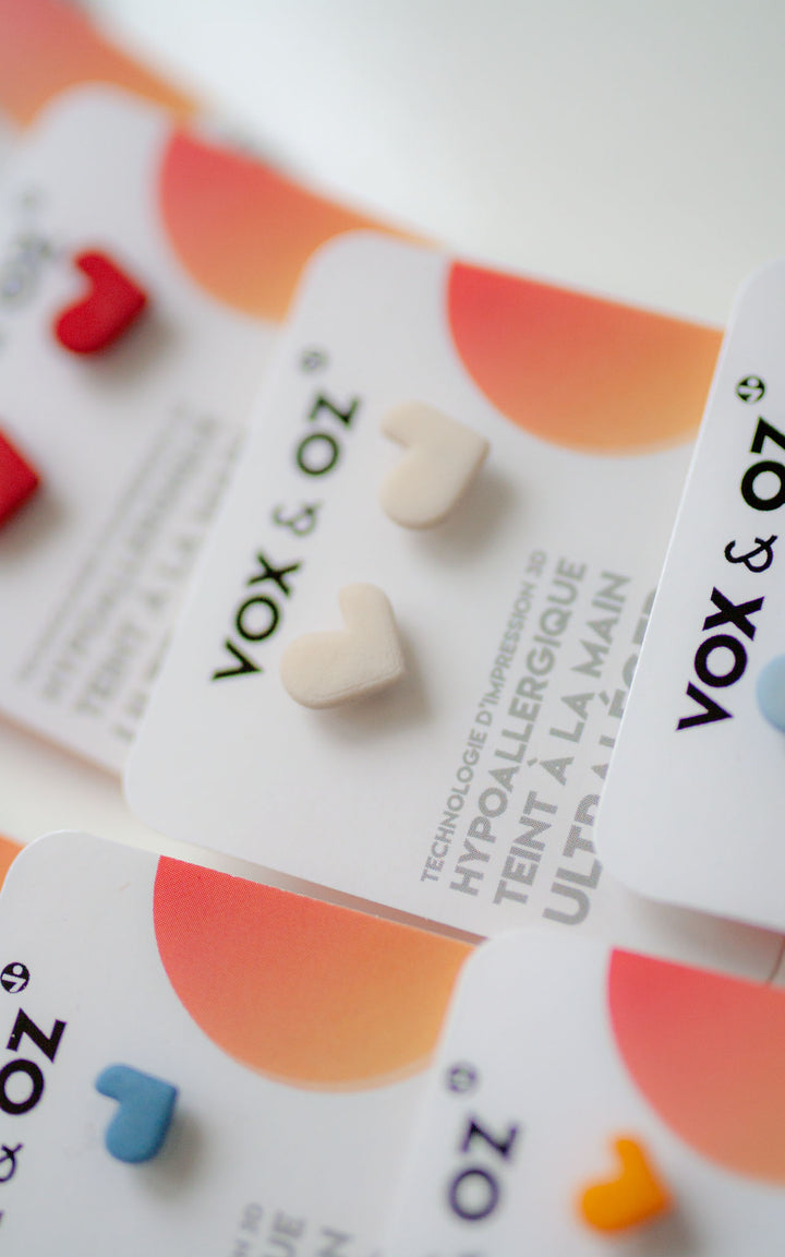 Z'amour Boucles d'oreilles Coeurs