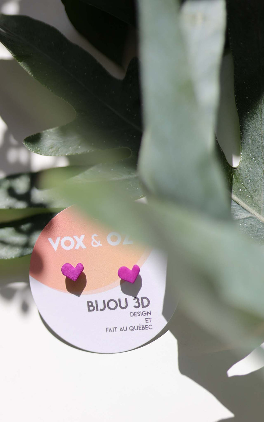 Mini-Z'amour | Boucles d'oreilles cœur ultralégères