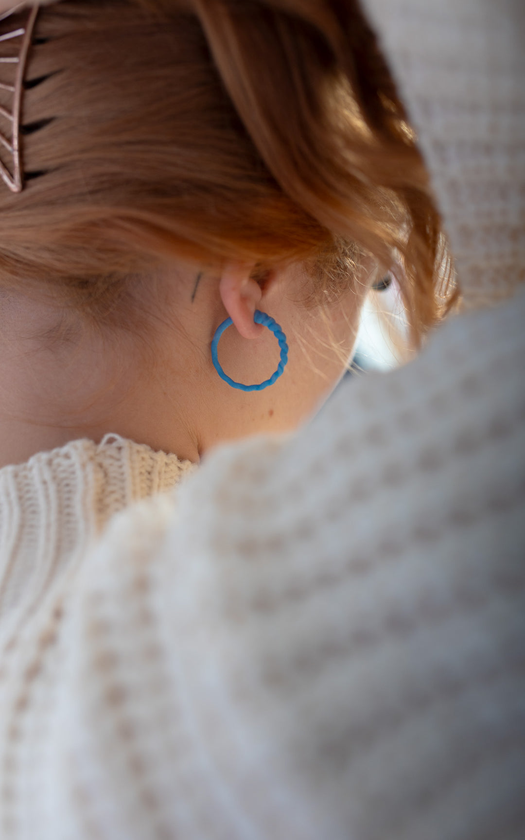 SCOQUILLAGE – Petits anneaux croissants 2,5 cm | Inspirés de la mer