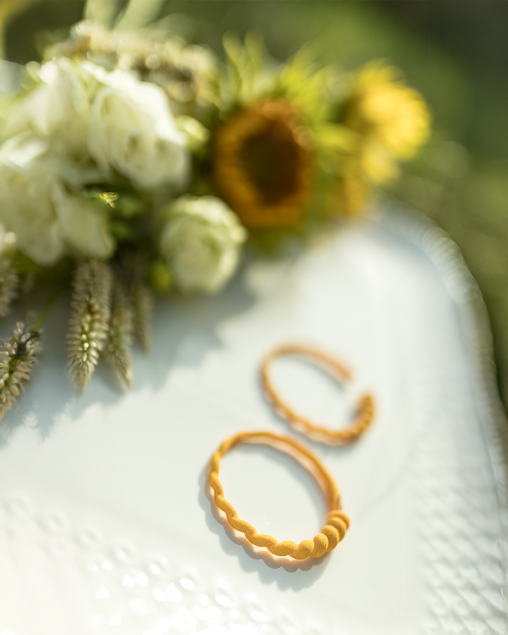 SCOQUILLAGE – Grands anneaux croissants 3D | Colorés & ultralégers (5 cm)