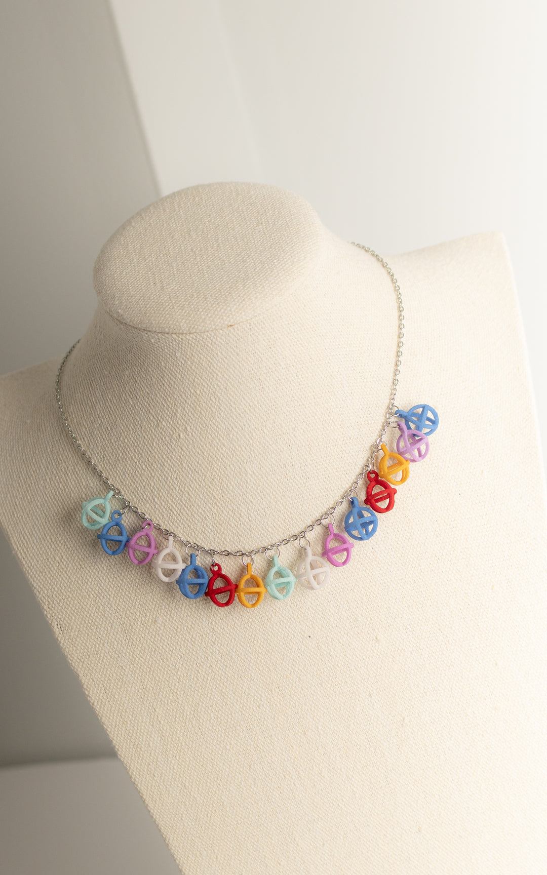 Collier CONSTELLATION – Sphères colorées en nylon recyclé