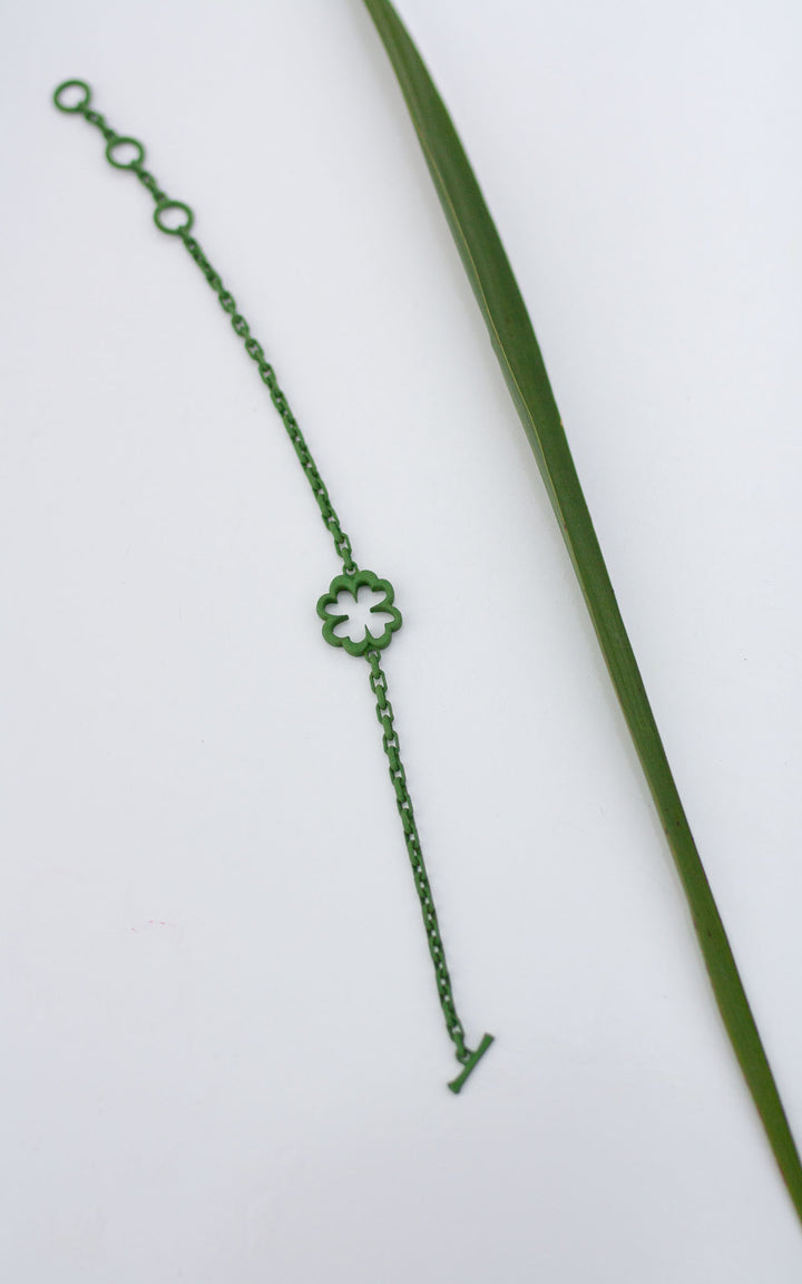 Bracelet d'amitié Trèfle 4 feuilles