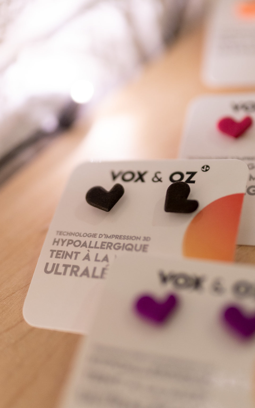 Boucles d'oreilles à un seul coté