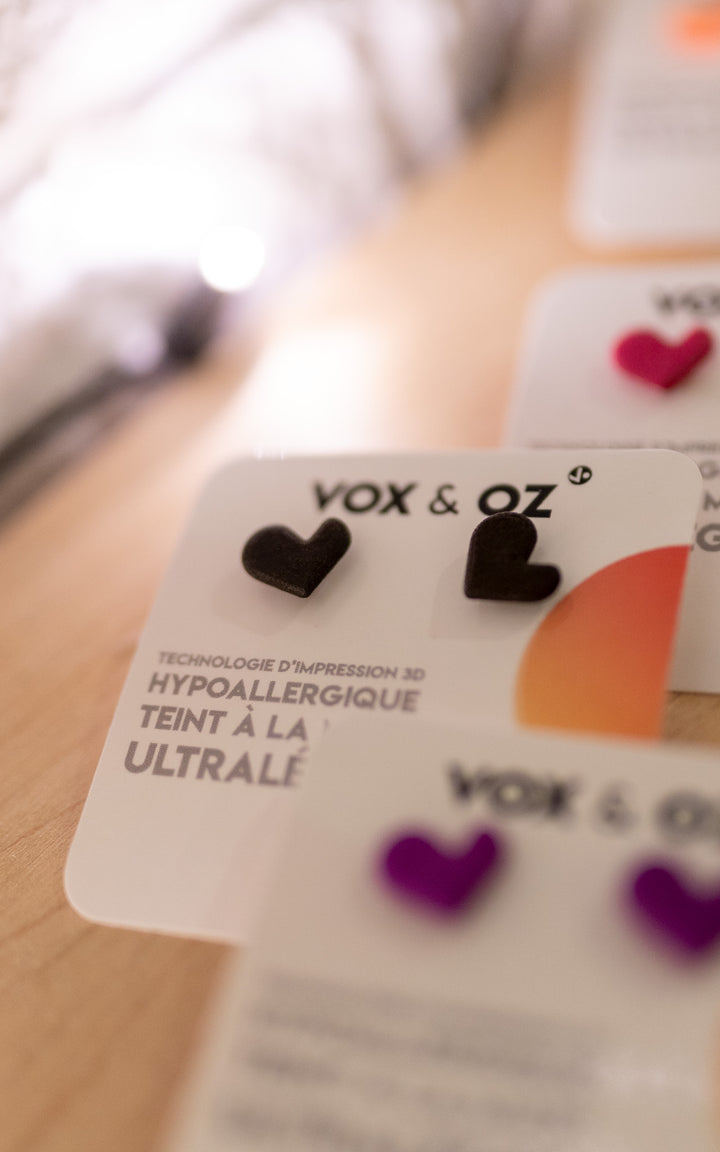 Boucles d'oreilles à un seul coté