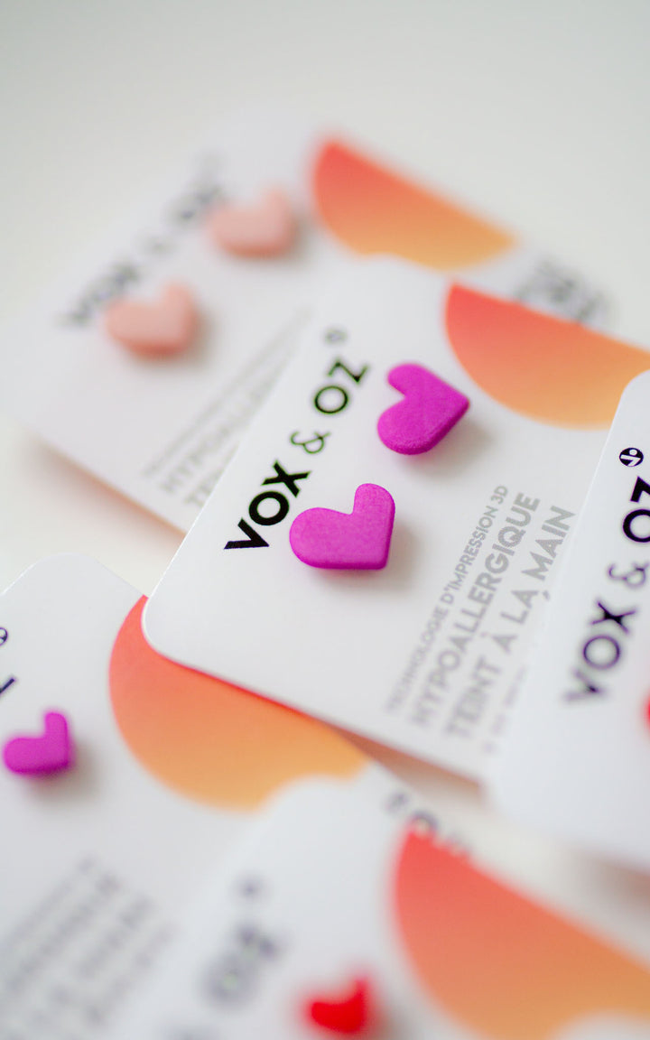 Z'amour Boucles d'oreilles Coeurs