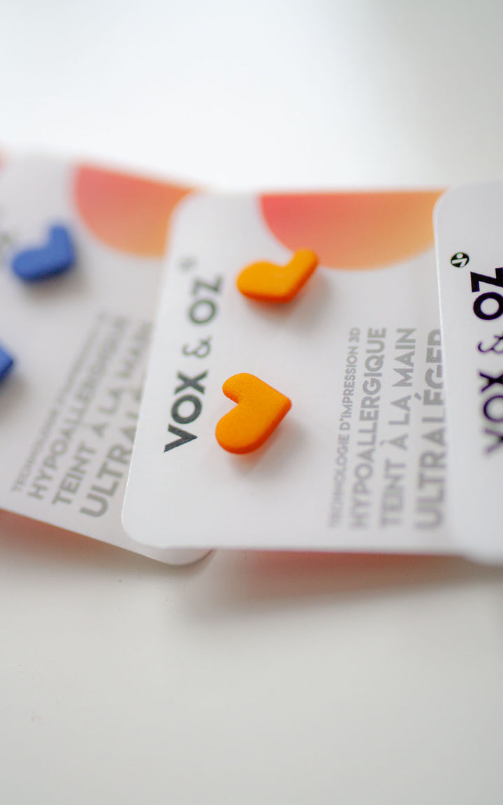 Z'amour Boucles d'oreilles Coeurs