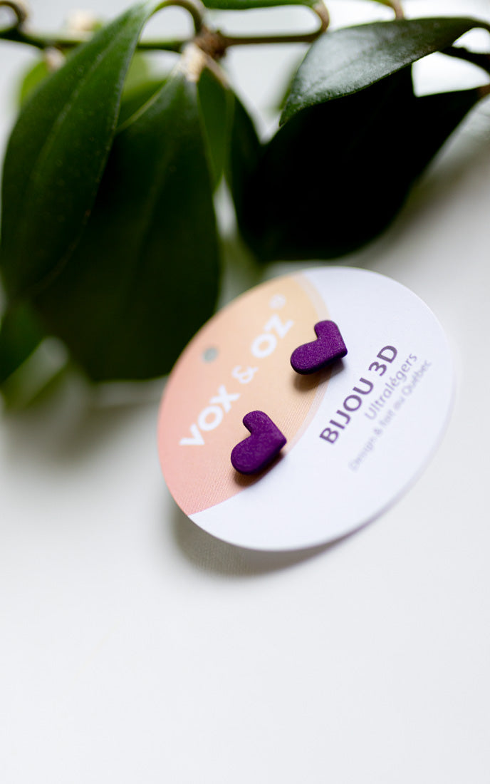 Z'amour Boucles d'oreilles Coeurs